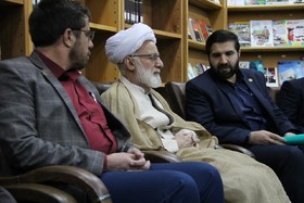 بازدید آیت الله دری نجف آبادی