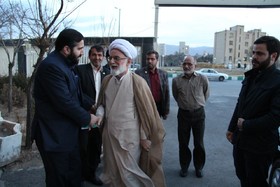 بازدید آیت الله دری نجف آبادی