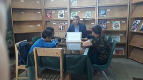 کتابخانه عمومی افق دانش روستای راژان (ارومیه) -نشست جمع خوانی - فروردین97