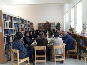 کتابخانه ملت تکاب- کارگاه داستان نویسی-  فروردین 97