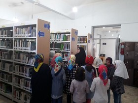 کتابخانه عمومی شهید بهشتی سلماس- بازدید پایگاه بسیج- تیر 97