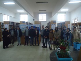 کتابخانه عمومی اندیشه روستای هولاسو (شاهین دژ) - بازدید- آبان 97