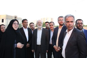 بازدید دبیرکل نهاد کتابخانه های عمومی کشور از کتابخانه عمومی شهید محمد پولاد بندر ریگ