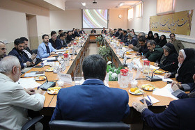 جلسه بررسی مسائل منطق اولویت‌دار اجتماعی در بهاباد استان یزد