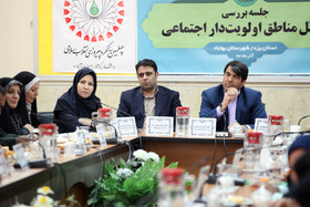 جلسه بررسی مسائل منطق اولویت‌دار اجتماعی در بهاباد استان یزد