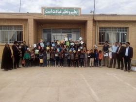 حضور کاروان مروجان کتاب در روستاهای گیسور و نوده پشنگ