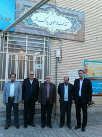 کتابخانه گردی حسین کاوه شهردار مرند در کتابخانه پارک شهر