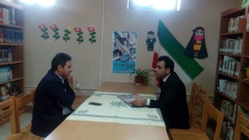 کتابخانه گردی کتابخانه عمومی علوی روستای یوسف آباد شهرستان سلطانیه