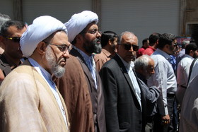حضور سرپرست اداره کل استان مرکزی در راهپیمایی روز قدس اراک