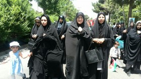 حضور کتابداران شهرستان دلیجان در راهپیمایی روز قدس