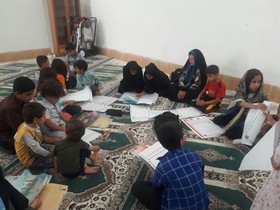 برگزاری نمایشگاه کتاب های جشنواره کتابخوانی رضوی در مصلای نمازجمعه شهر ششده شهرستان فسا
