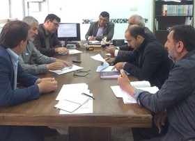 جلسه انجمن کتابخانه های عمومی شهر دشتک با محوریت جشنواره کتابخوانی رضوی