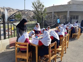 "کتاب سازی کودکان" کتابخانه علامه جزایری پلدختر