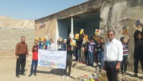 برگزاری جشن «مهربانی در مهر» در روستاهای سیل زده  و محروم شهرستان کوهدشت