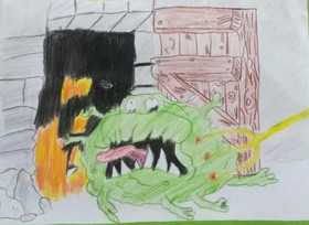 آرزوهای کودکانه کودکان گیلانی برای شکست کرونا بر روی صفحه سفید کاغذ نقش بست