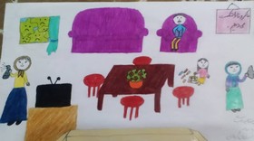 آرزوهای کودکانه کودکان گیلانی برای شکست کرونا بر روی صفحه سفید کاغذ نقش بست