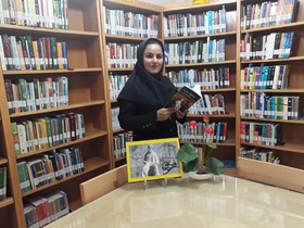 هاجر بیگی کتابدار فجر صالح آباد شهرستان بهار