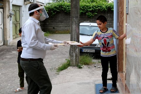 طرح #فراموشتان_نمی کنیم در رشت اجرا شد