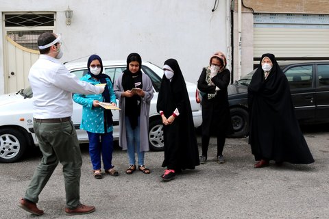 طرح #فراموشتان_نمی کنیم در رشت اجرا شد