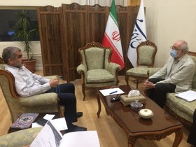 دیدار دبیر کل نهاد کتابخانه های عمومی کشور با نایب رییس مجلس شورای اسلامی