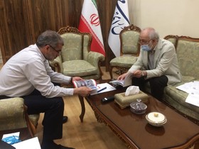 دیدار دبیر کل نهاد کتابخانه های عمومی کشور با نایب رییس مجلس شورای اسلامی