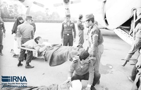 1366-01-04 -شاطري - عمليات فتح المبين - مجروحان جنگي -جبهه هاي جنوب
