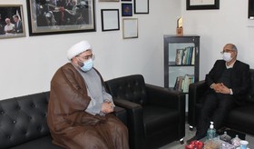 دیدار رئیس شورای اسلامی مشهد با مدیرکل کتابخانه های عمومی خراسان رضوی