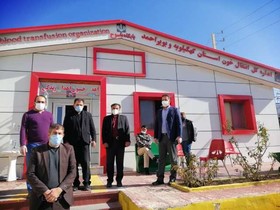 اهدای خون توسط کارکنان و کتابداران کتابخانه‌های عمومی کهگیلویه و بویراحمد