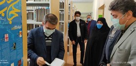 بازدید نماینده شهرستان در مجلس شورای اسلامی از کتابخانه های عمومی تربت حیدریه