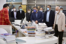 بازدید محمدمهدی اسماعیلی، وزیر فرهنگ و ارشاد اسلامی از کتابخانه مرکزی پارک شهر