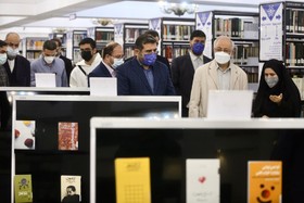 بازدید محمدمهدی اسماعیلی، وزیر فرهنگ و ارشاد اسلامی از کتابخانه مرکزی پارک شهر