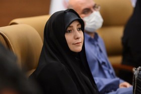 اکرم اسلامی، نویسنده کتاب «تنها گریه کن» -نشست نقد کتاب «تنها گریه کن»