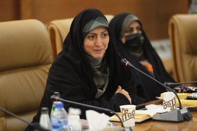 وجیهه سامانی، نویسنده حوزه دفاع مقدس-نشست نقد کتاب «تنها گریه کن»