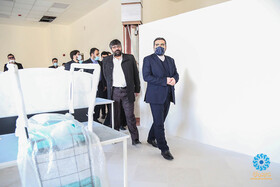 بازدید وزیر فرهنگ و ارشاد اسلامی از کتابخانه مرکزی قم - 9 دي 1400