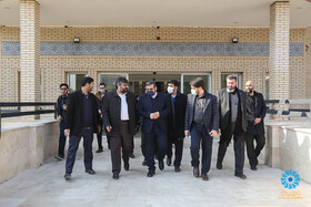 بازدید وزیر فرهنگ و ارشاد اسلامی از کتابخانه مرکزی قم - 9 دي 1400