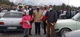 حضور کارکنان و کتابداران استان همدان در راهپیمایی ۲۲ بهمن ۱۴۰۰