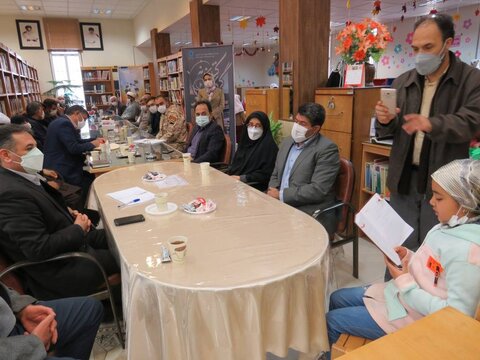 طرح کتابخانه گردی در کتابخانه وحدت شهرستان ابهر اجرا شد