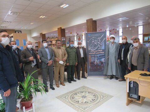 طرح کتابخانه گردی در کتابخانه وحدت شهرستان ابهر اجرا شد