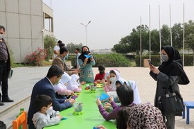 بازدید مسئولان و اصحاب فرهنگ و رسانه از کتابخانه مرکزی خوزستان