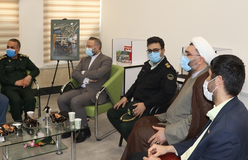 بازدید خیر کتابخانه ساز از کتابخانه فروغ السادات میرصدرایی مشهد