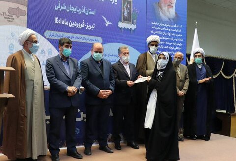 اختتامیه استانی یازدهمین جشنواره کتابخوانی رضوی در آذربایجان شرقی برگزار شد