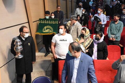 آیین اختتامیه یازدهمین جشنواره کتابخوانی رضوی در استان سمنان برگزار شد