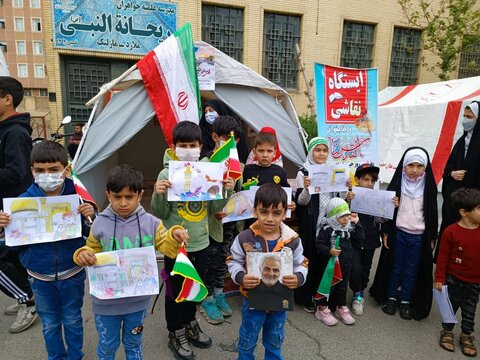 نگاهی به حضور پرشور و فعال کتابداران و مسئولین استان تهران در روز جهانی قدس