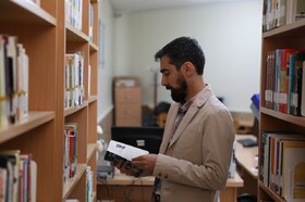 بازديد دبيركل از كتابخانه عمومي ملاصدرا شيراز