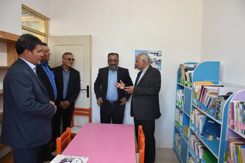 افتتاح اولین پیشخان خدمات کتابخانه ای استان آذربایجان شرقی در روستای مولان