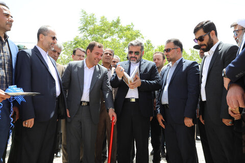  مراسم آغاز احداث کتابخانه عمومی شماره ۲ شهر قروه درگزین برگزار شد