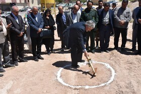 کلنگ زنی کتابخانه خیرساز مرکزی شهرستان مراغه