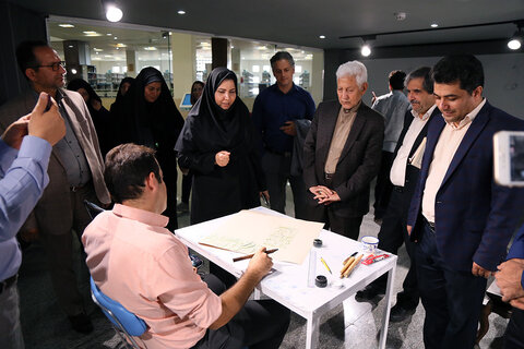 همایش ملی «قلم برای قلم» در کتابخانه مرکزی یزد برگزار شد