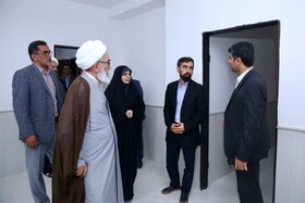 بازدید مهدی رمضانی از پروژه کتابخانه خیرساز شهیدان معلمی و دیدار با آیت‌الله معلمی