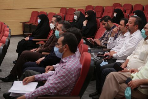 آیین تکریم و معارفه مدیرکل کتابخانه های عمومی قم برگزار شد